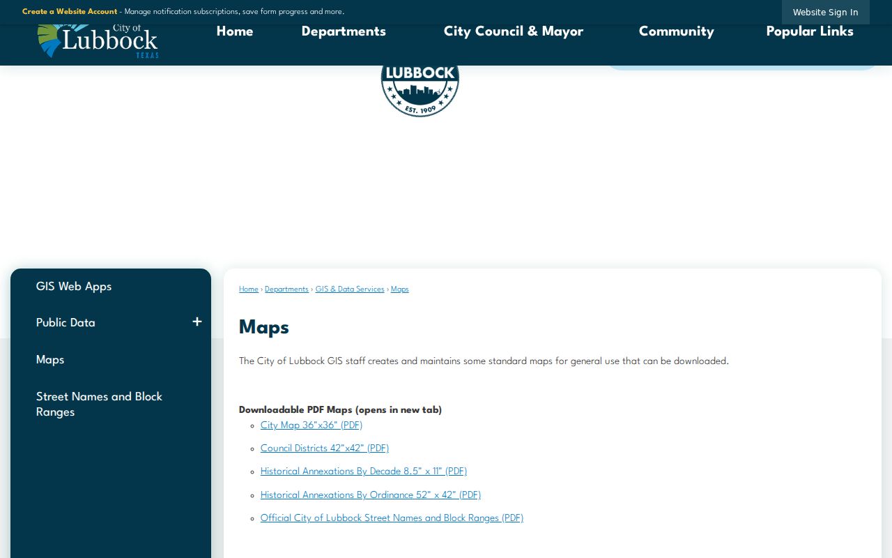 Lubbock County neighbors city maps and block context